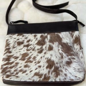 COWHIDE ‘EMMA’ CROSSBODY